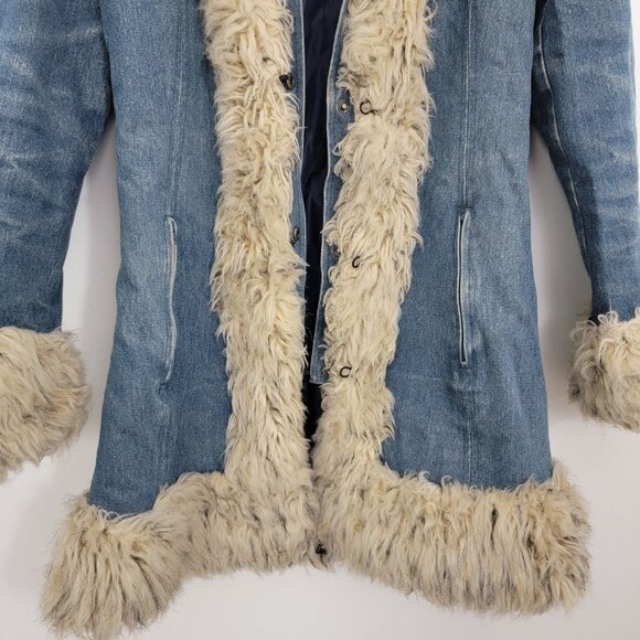 Vintage Y2K Denim Penny Lane Jacket Small - Picture 4 of 14